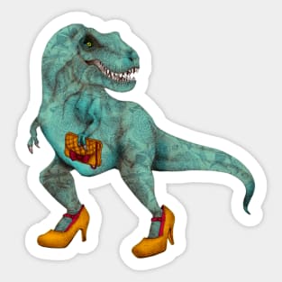 Prehistoric Glam Sticker